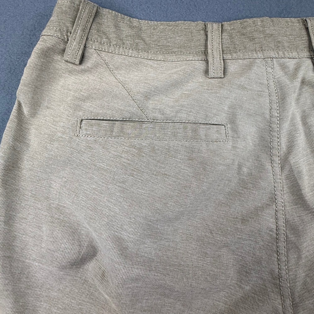 Linksoul Shorts Mens 32 Tan Boardwalker Hybrid Golf Walk Shorts Stretch - Picture 8 of 12